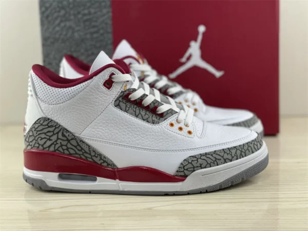 Air Jordan 3 Cardinal Red-04-09 - Replica shoes