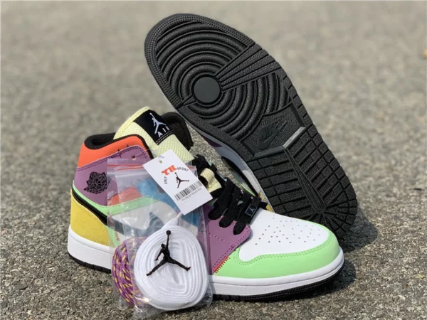 Air Jordan 1 Mid Multicolor - Replica shoes