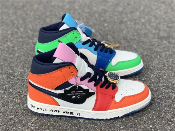 Melody Ehsani x Air Jordan 1 Mid WMNS Fearless - 2019-12-17 - Replica shoes