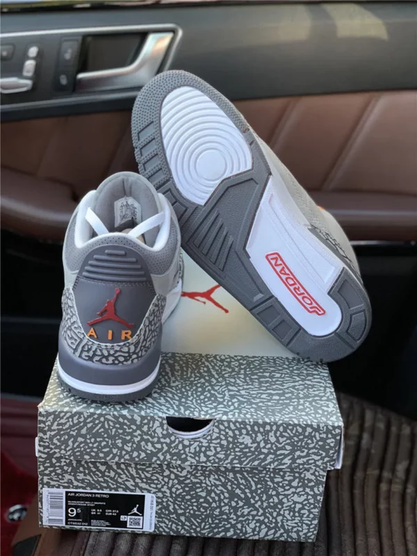 Air Jordan 3``Cool Gray'' - Replica shoes