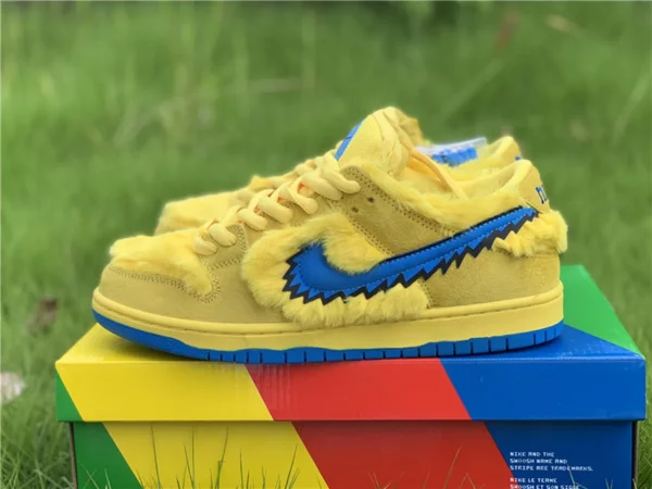 Grateful Dead x Nike SB Dunk Low Yellow Bear - Replica shoes