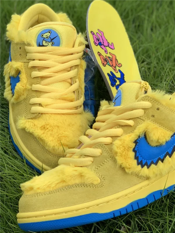 Grateful Dead x Nike SB Dunk Low Yellow Bear - Replica shoes