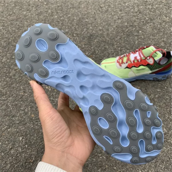 Undercover x Nike React Element 87 Volt Blue - 2019-01-24 - Replica shoes