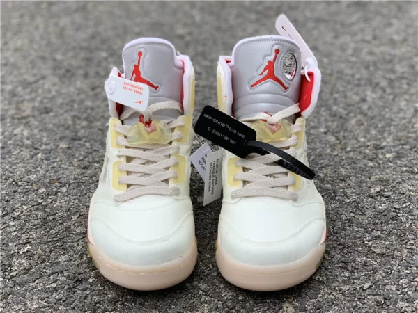 OFF-WHITE x Air Jordan 5 - Replica shoes