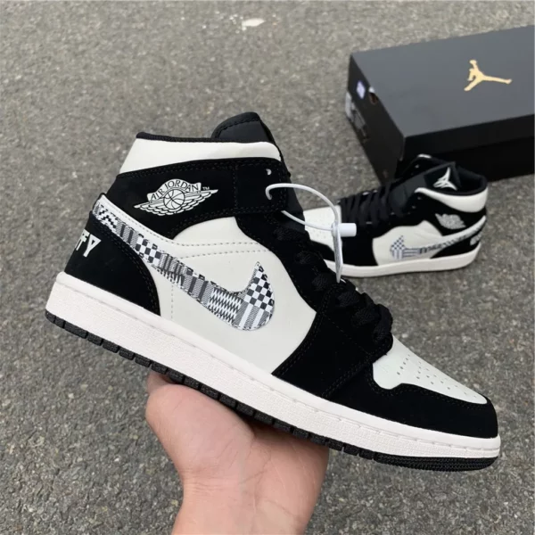 Air Jordan 1 Mid BHM EQUALITY - 2019-03-19 - Replica shoes