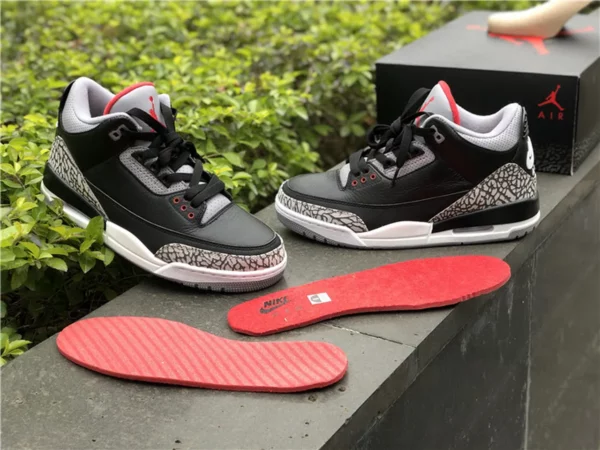 Air Jordan 3 OG Black Cement - 2018-03-02 - Replica shoes