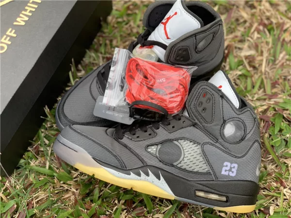 OFF-WHITE x Air Jordan 5 - Replica shoes