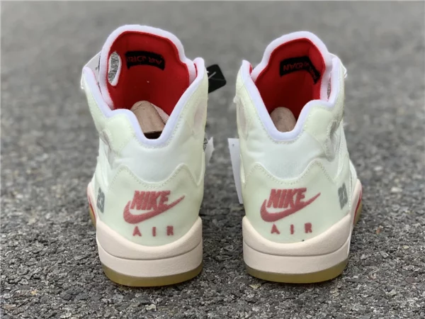 OFF-WHITE x Air Jordan 5 - Replica shoes