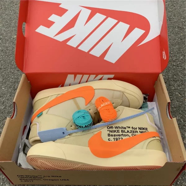 Nike Blazer Mid Off-White All Hallows Eve - Replica shoes