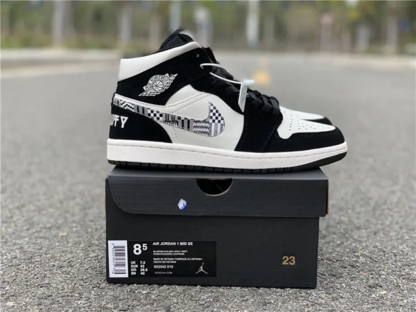 Air Jordan 1 Mid BHM EQUALITY - 2019-03-19 - Replica shoes