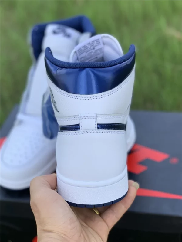 Air Jordan 1 OG Retro High Metallic Navy - Replica shoes