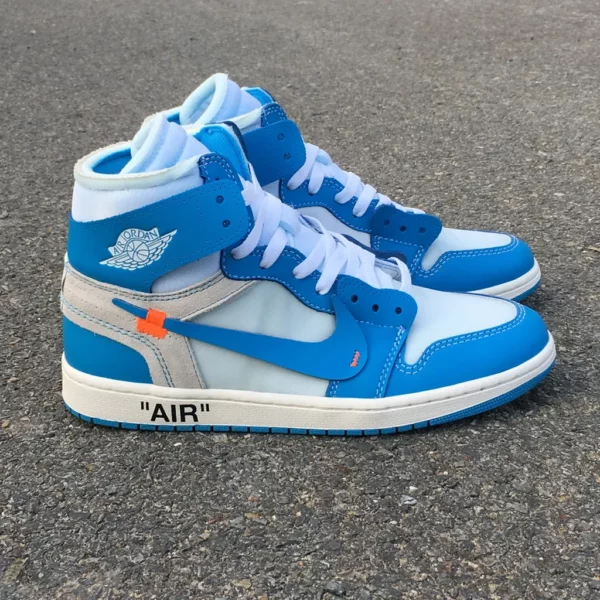 OFF-WHITE x Air Jordan 1 Powder Blue - 2018-10-13 - Replica shoes