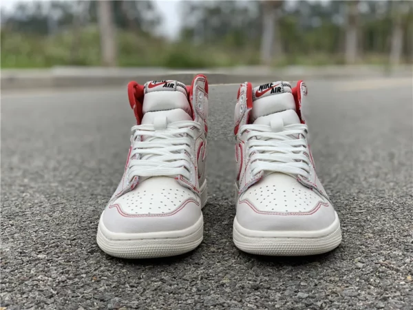 Air Jordan 1 Retro High OG SailRed - 2019-03-02 - Replica shoes