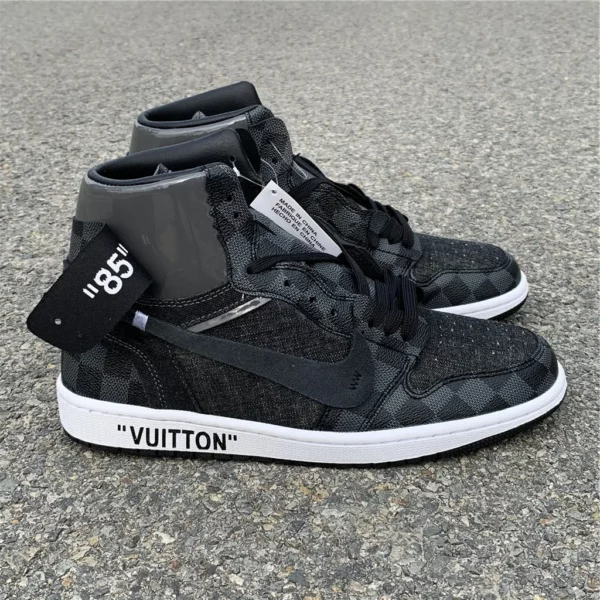 OFF-WHITE x LV x Air Jordan 1 - 2018-11-06 - Replica shoes