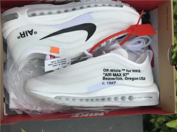 OFF-WHITE x NIKE Air Max 97 the ten OW - Replica shoes