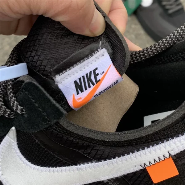 Off-White Nike Air Force 1 Low Black - Replica shoes