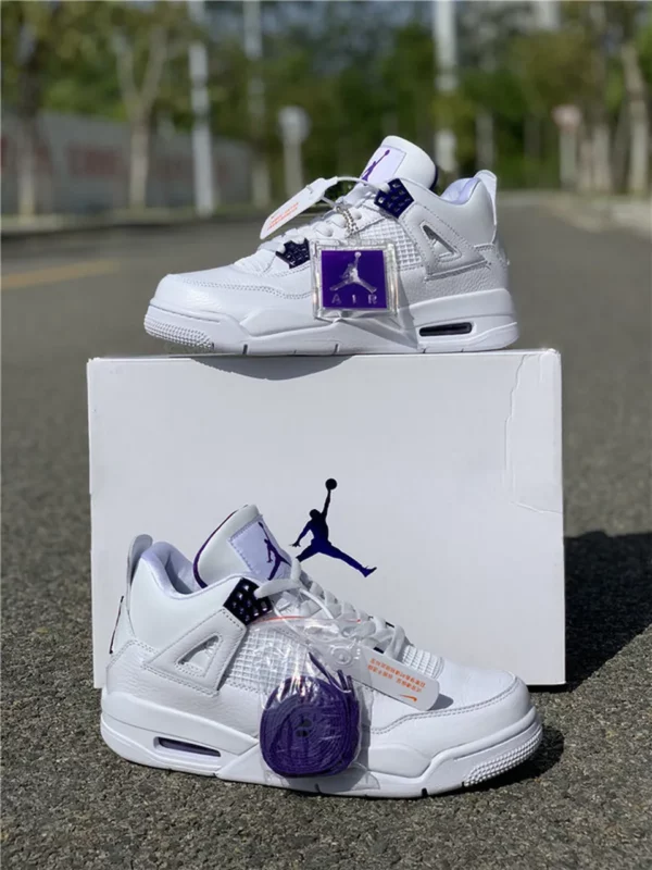 Air Jordan 4 Court Purple - Replica shoes