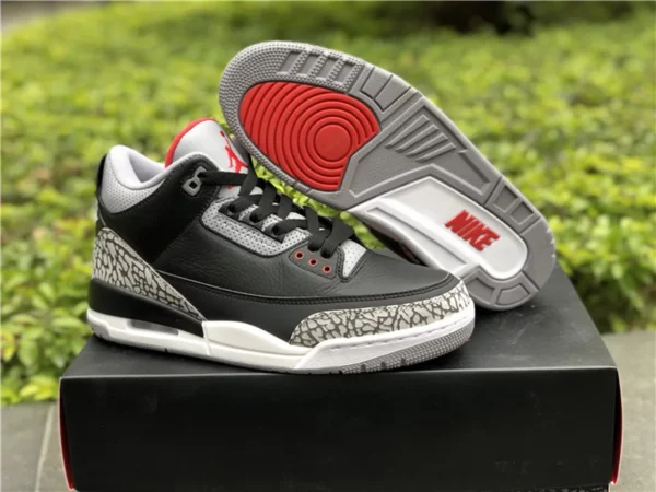 Air Jordan 3 OG Black Cement - 2018-03-02 - Replica shoes