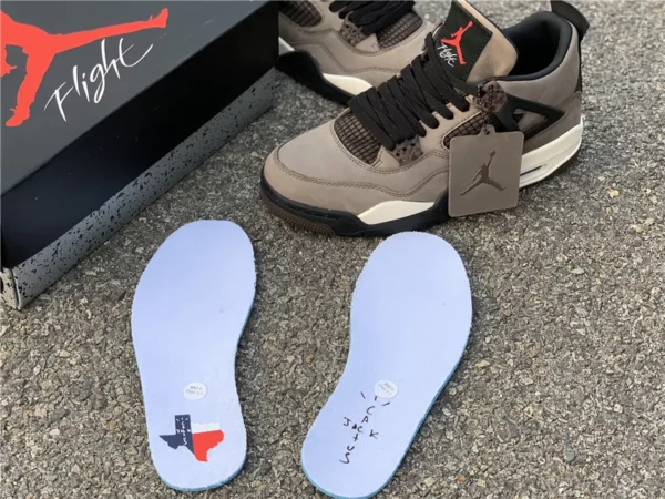 Air Jordan 4 x Travis Scott Olive - 2019-05-15 - Replica shoes