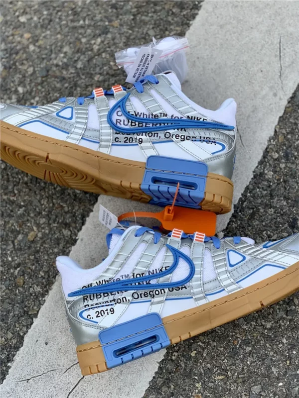 OFF-WHITE x Nike Air Rubber Dunk University Blue - Replica shoes