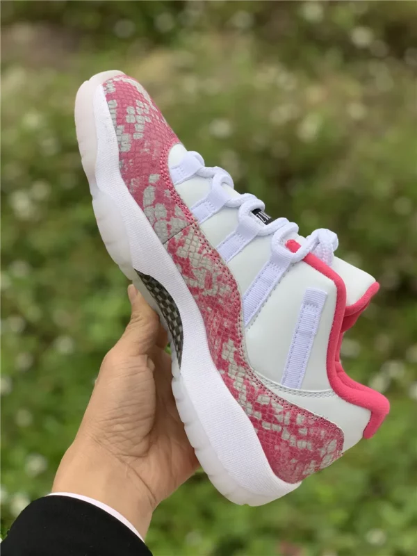 Air Jordan 11 Low WMNS Pink Snakeskin - 2019-03-19 - Replica shoes