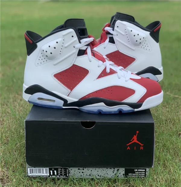 Air Jordan 6 Carmine - Replica shoes