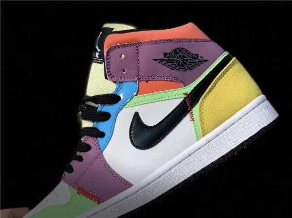 Air Jordan 1 Mid Multicolor - Replica shoes