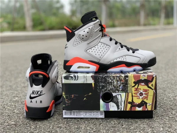 Air Jordan 6 3M Reflective Infrared - 2019-06-06 - Replica shoes