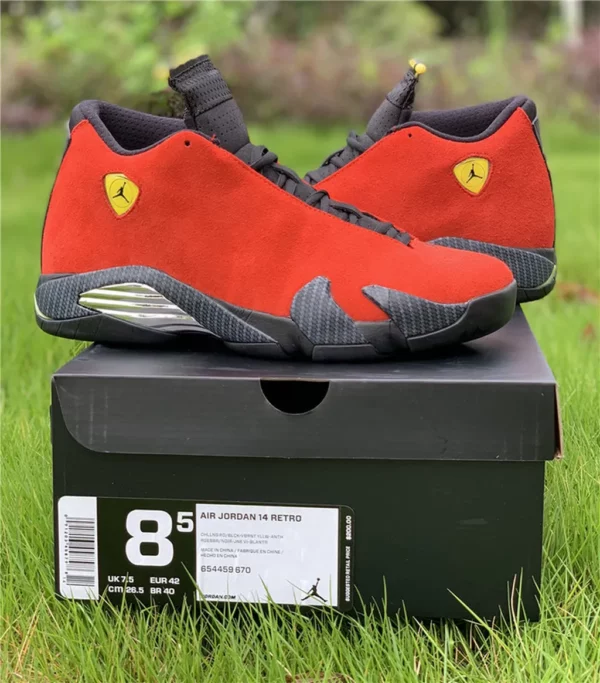 Air Jordan 14 Ferrari - Replica shoes