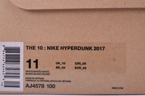 Off-White x Nike Hyperdunk 2017 Flyknit OW - Replica shoes