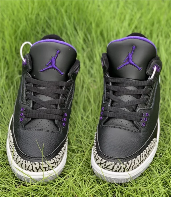 Air Jordan 3 Court Purple - Replica shoes