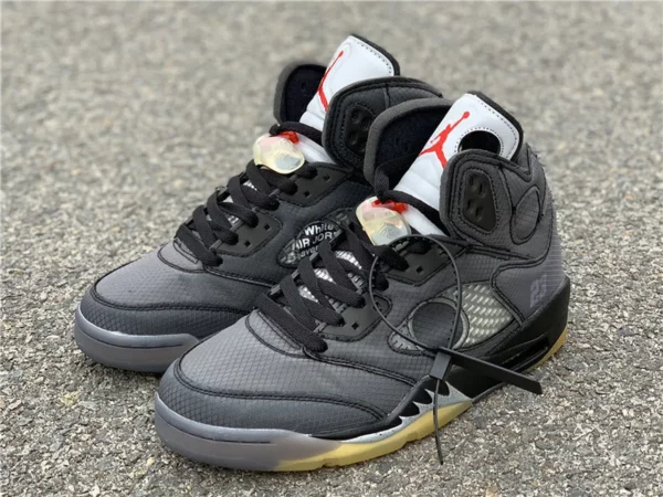 OFF-WHITE x Air Jordan 5 - Replica shoes