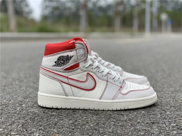 Air Jordan 1 Retro High OG SailRed - 2019-03-02 - Replica shoes