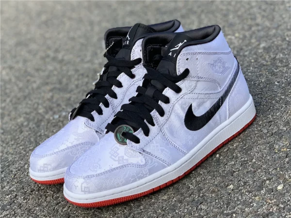 CLOT x Air Jordan 1 Mid Fearless - 2019-12-17 - Replica shoes