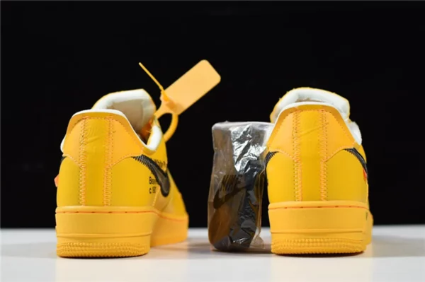 Off-White x Nike Air Force 1 Low University Gold - Replica shoes