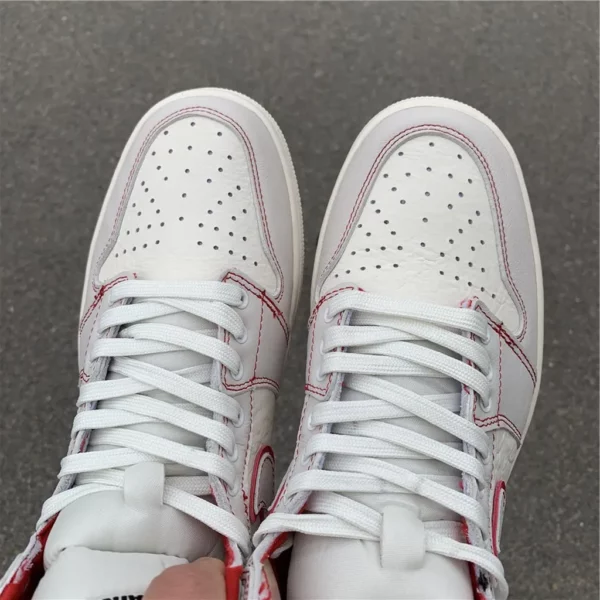 Air Jordan 1 Retro High OG SailRed - 2019-03-02 - Replica shoes