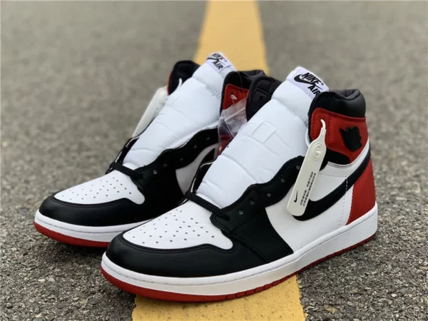 Air Jordan 1 Satin WMNS Black Toe - 2019-08-20 - Replica shoes