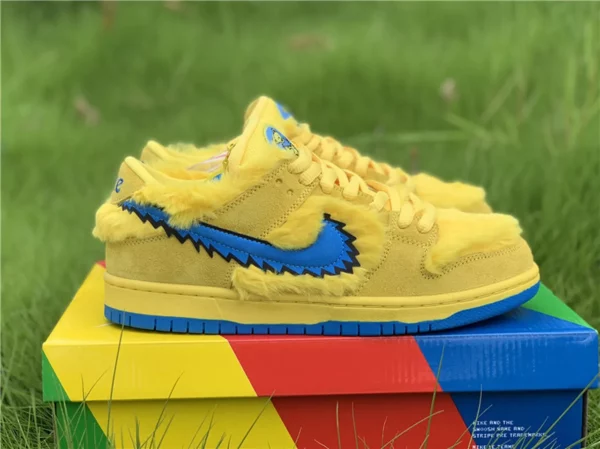 Grateful Dead x Nike SB Dunk Low Yellow Bear - Replica shoes