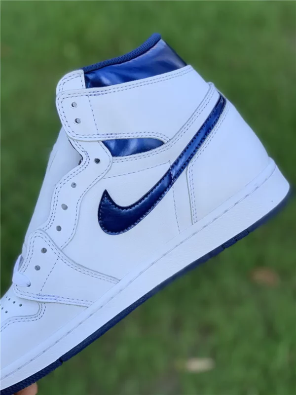 Air Jordan 1 OG Retro High Metallic Navy - Replica shoes