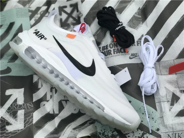 OFF-WHITE x NIKE Air Max 97 the ten OW - Replica shoes