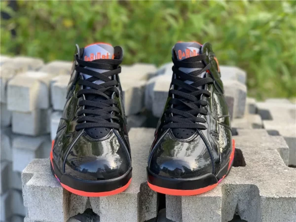 Air Jordan 7 WMNSBlack Patent Leather - 2019-09-03 - Replica shoes