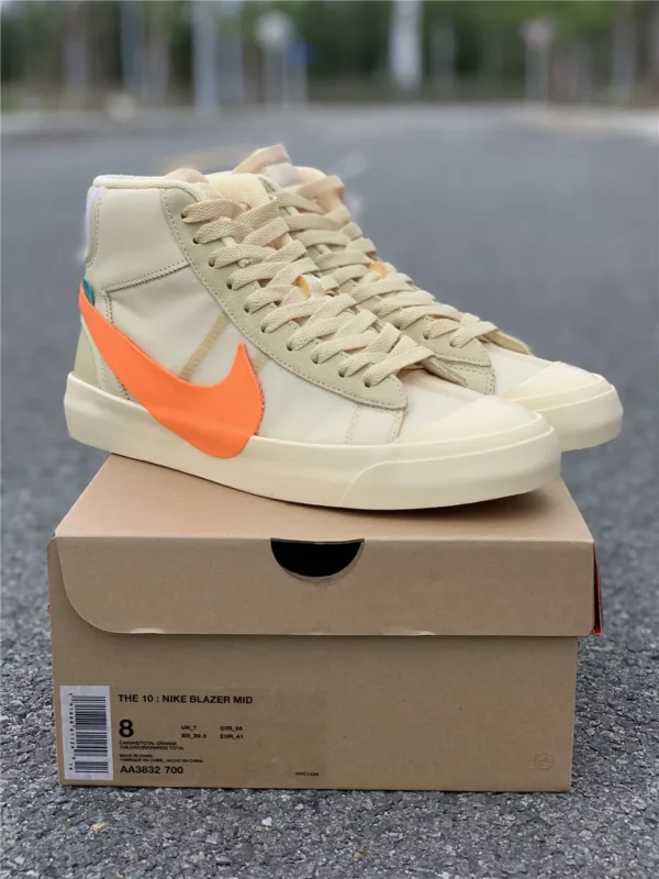 Nike Blazer Mid Off-White All Hallows Eve - Replica shoes