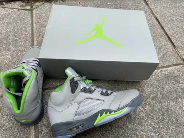 Air Jordan 5 Green Bean-04 - Replica shoes