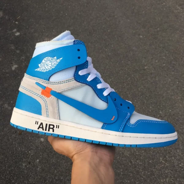 OFF-WHITE x Air Jordan 1 Powder Blue - 2018-10-13 - Replica shoes