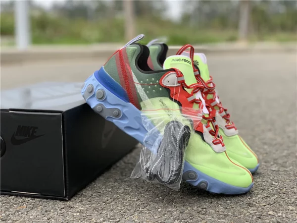 Undercover x Nike React Element 87 Volt Blue - 2019-01-24 - Replica shoes