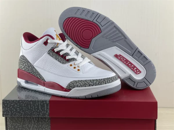 Air Jordan 3 Cardinal Red-04-09 - Replica shoes