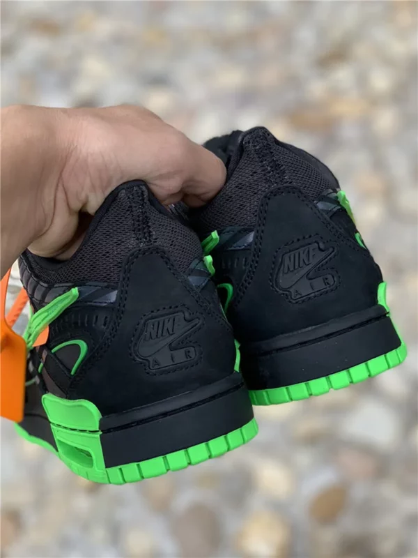 OFF-WHITE x Nk Air Rubber Dunk Green Strike-02-15 - Replica shoes