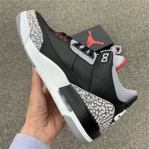 Air Jordan 3 OG Black Cement - 2019-06-06 - Replica shoes