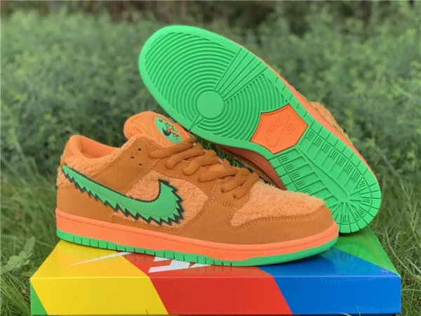 Grateful Dead x Nike SB Dunk Low Orange Bear - Replica shoes