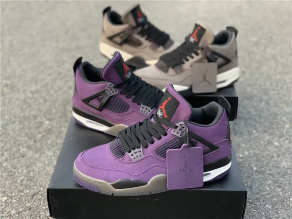 Air Jordan 4 x Travis Scott Olive - 2019-05-15 - Replica shoes